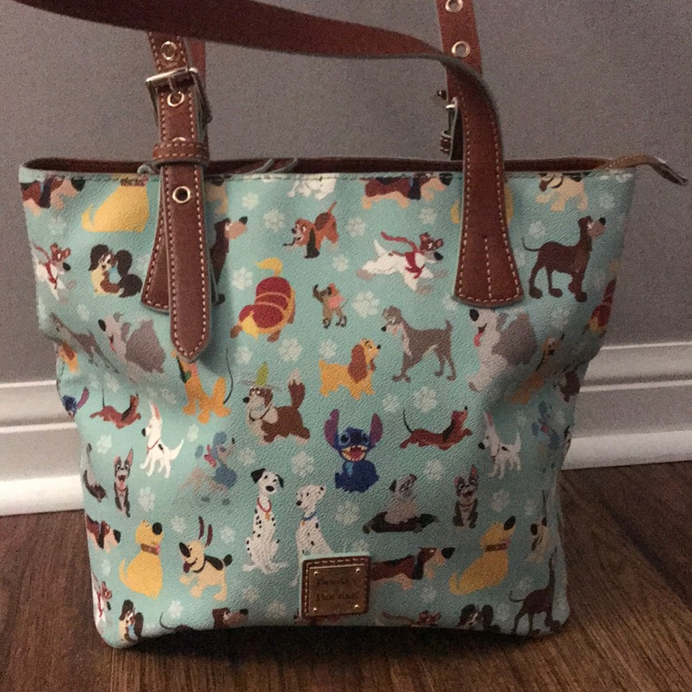 Authentic Sold Out Dooney and Burke Dog Tote